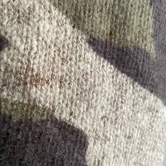 360 Cashmere Emerie camo sweater